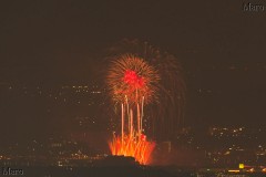 大文字山から宇治川花火大会を望む 2013年 その9