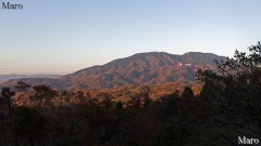 大文字山から紅葉する比叡山を望む 2013年11月