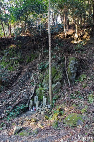 おねがい観音さん 如意寺本堂跡推定地 2014年1月