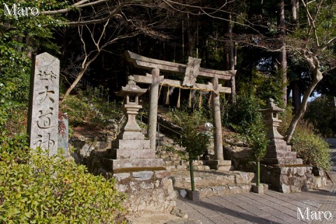 大道神社 京都府綴喜郡宇治田原町 2014年2月