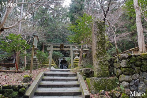 北白川大山祇神社 地龍大明神 瓜生山登山口 京都市左京区 2015年2月