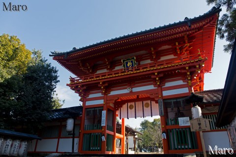 申年の元日に京都東山・新日吉神宮を参拝 2016年1月1日