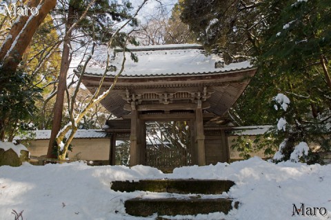 雪の龍潭寺（弘徳山龍潭護国禅寺） 井伊家の菩提寺 2016年1月