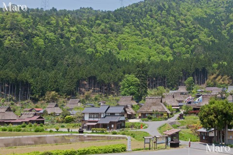 美山町北かやぶきの里 京都丹波高原国定公園