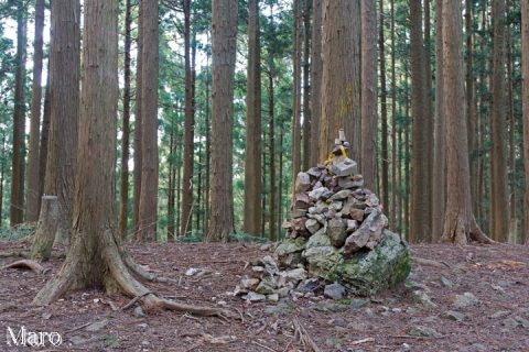 貴船山 山頂 標高716m 京都市左京区 2016年4月