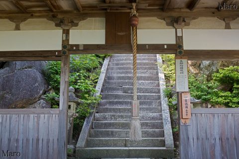 太郎坊権現祠 長命寺 滋賀県近江八幡市 2016年6月