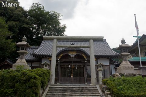 大津大神宮 長等公園の入り口 滋賀県大津市 2016年7月