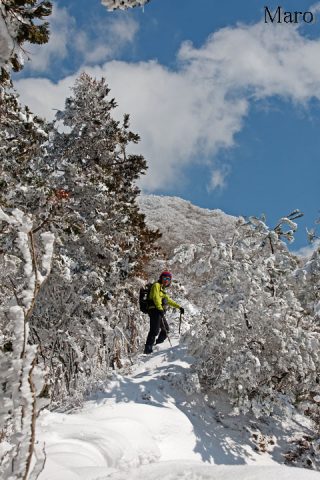 雪の綿向山の思い出 山食音のオーナー店主と 鈴鹿山脈