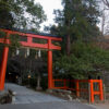 上賀茂神社境外摂社 大田神社を参拝 「大田の小径」登山口 2015年3月