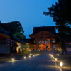 石清水八幡宮の「夏の夜間特別拝観」 京都府八幡市 2013年8月